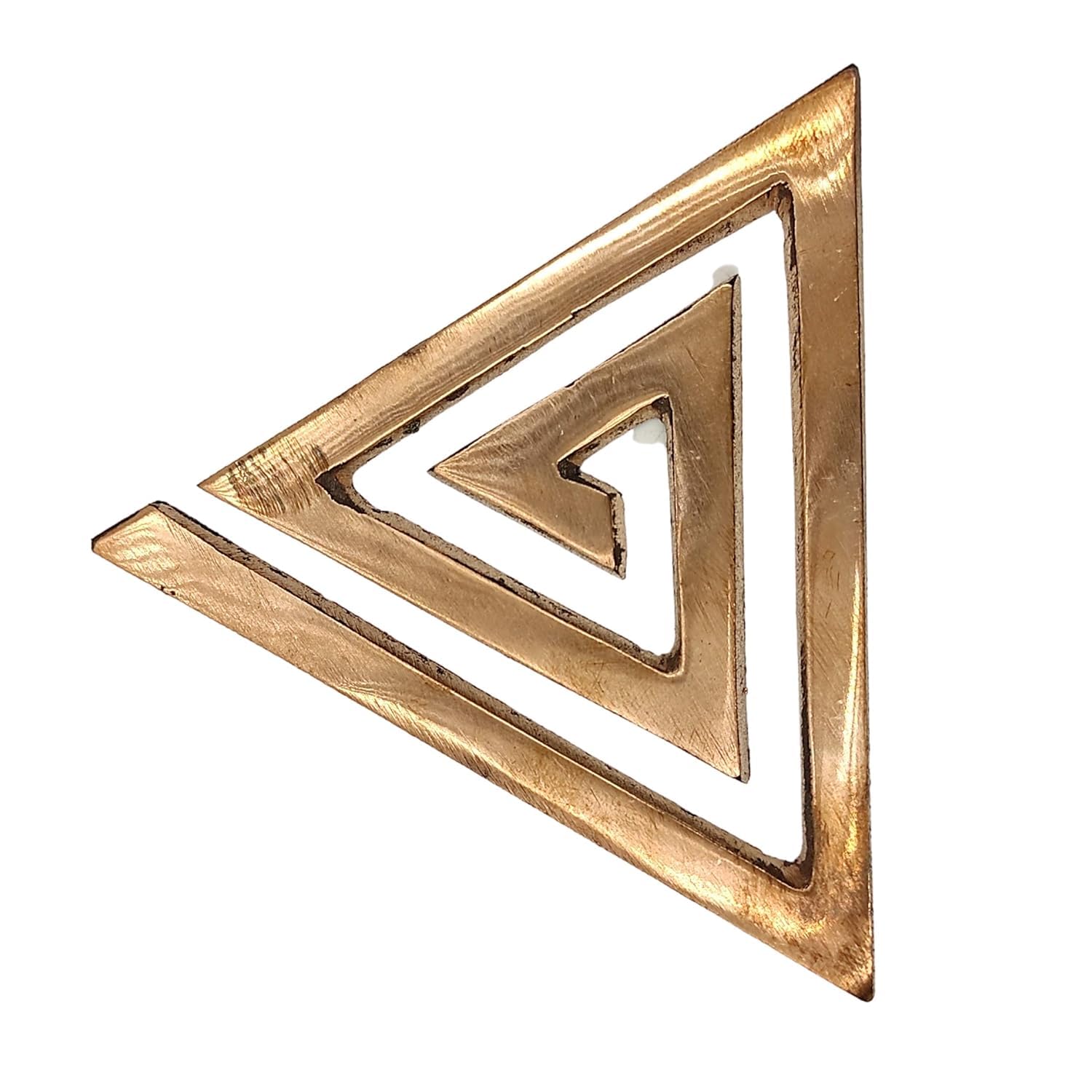 South-East / Agneya Copper Helix Vastu Energy Helix with Beejmantra - 4 inches White Aura Vastu Store