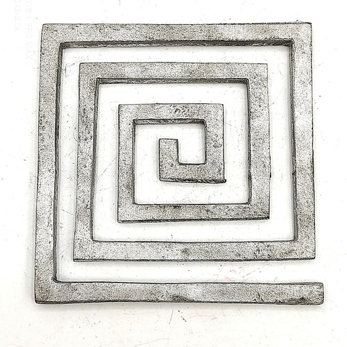 Lead Helix Vastu for South West Vastu Dosh Nivaran Remedies - 4 inches White Aura Vastu Store