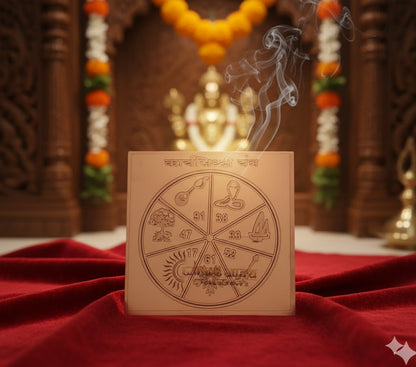 Energised Karya Siddhi Yantra White Aura Vastu Store