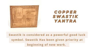 Energised Shree Swastik Vastu Yantra Copper White Aura Vastu Store