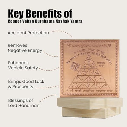 Energised Vahan Durghatna Nashak Yantra