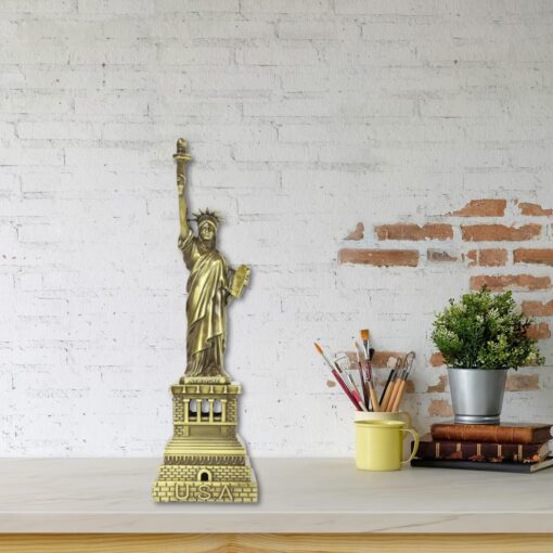 Miniature Metal Statue of Liberty - Image 2